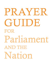 prayer Guide for Parilament and the Nation